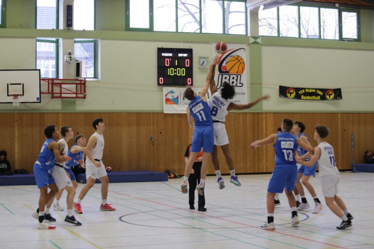 PH NBBL 2023 2024 21.01.2024 vsErfurt jumpball