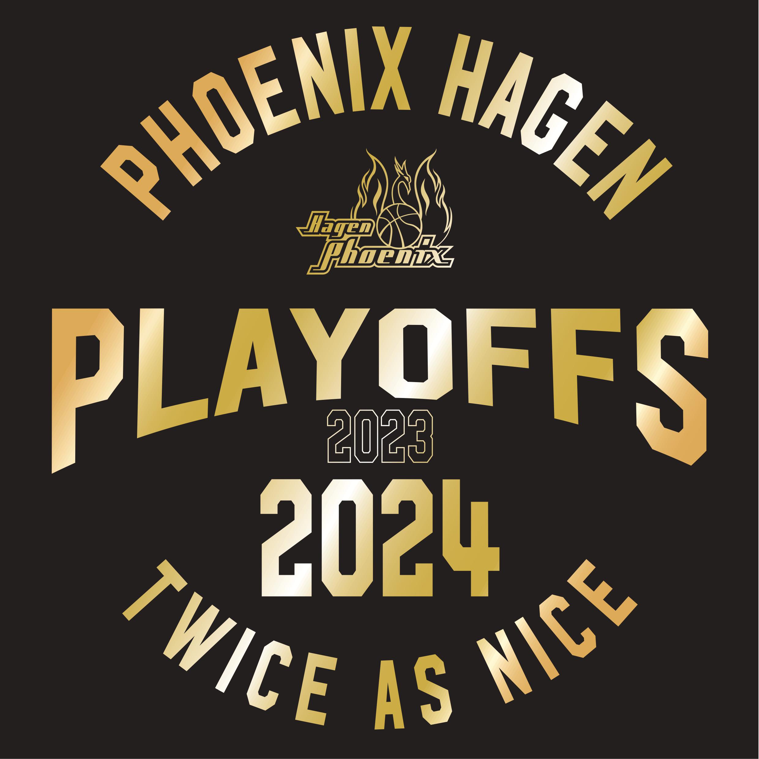 Playoffs Logo H black