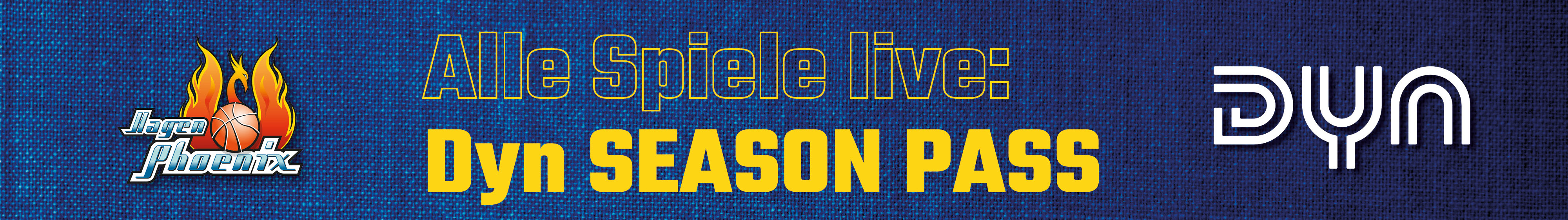 Alle Spiele live: Mit dem Dyn Season Pass